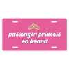 Passenger Princess - Cute Front License Plate