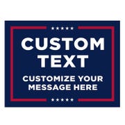 Custom Trump Yard Sign
