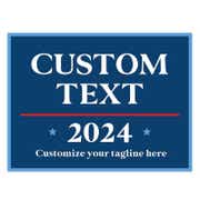 Custom Political Opinion Yard Sign
