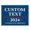 Custom Political Opinion Yard Sign
