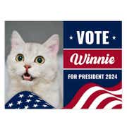 Custom Photo Funny Political Yard Sign