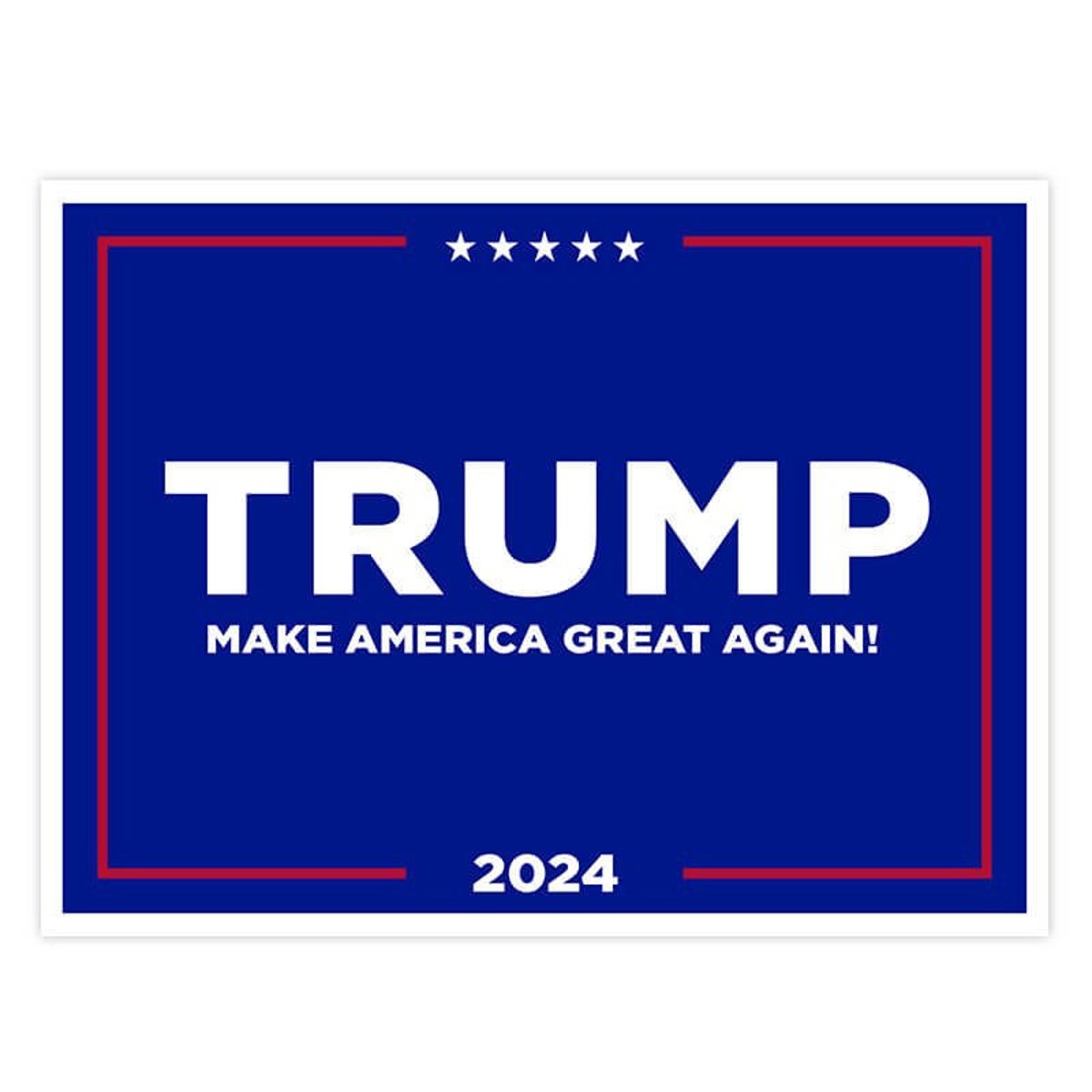 Trump MAGA Yard Sign