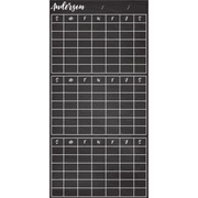 Customized 3-Month Calendar Chalkboard