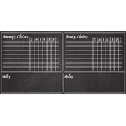 Customized Family Chore Chart Chalkboard
