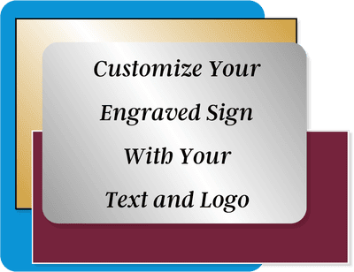 Engraved Sign Horizontal 