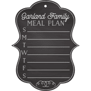 Fancy Personalized Meal Plan Chalkboard