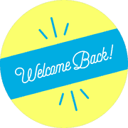 Welcome Back Script Set Business Reopening Floor Decal