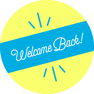 Welcome Back Script Set Business Reopening Floor Decal
