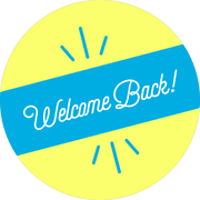 Welcome Back Script Set Business Reopening Floor Decal
