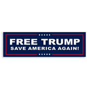 Free Donald Trump Bumper Sticker