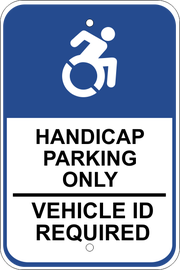 Handicap Reserved Sign