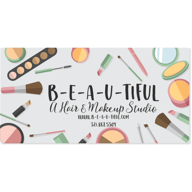 Makeup Artist Magnetic Sign | Set of 2
