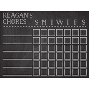 Personalized Chore Chart Chalkboard
