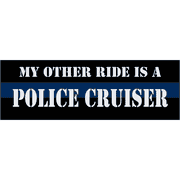 Police Cruiser Bumper Sticker