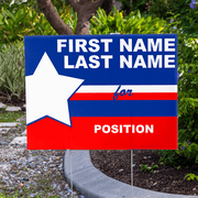 Big Star Election Yard Sign | 18" x 24"