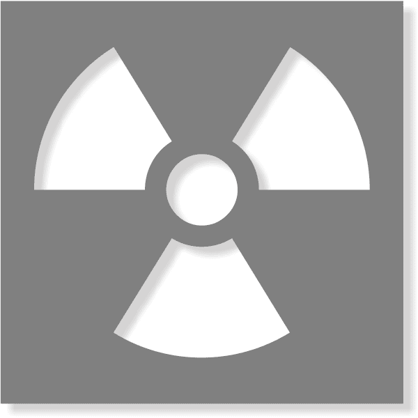 Choose Your Size Radioactive Stencil