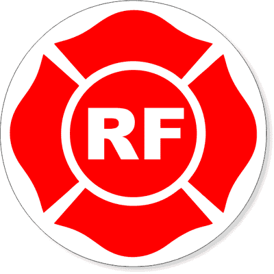 (RF) 9" Round Floor Truss Construction Decal
