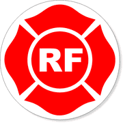 9" RF Round Floor Truss Construction Decal