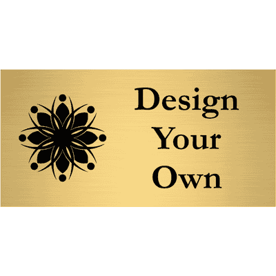Small Engraved Brass Plates