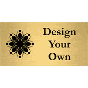 Small Engraved Brass Plates