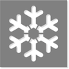 Snowflake Stencil | Multiple Sizes
