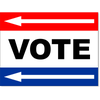 Vote Left Yard Sign | 18" x 24"