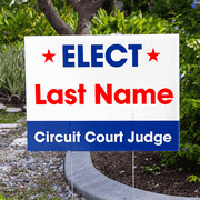 Basic Election Yard Sign | 18" x 24"