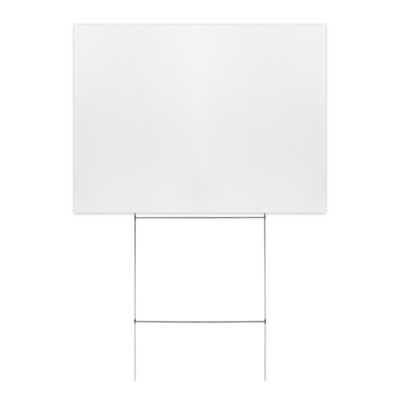 Blank Yard Signs Corrugated Plastic