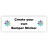 Create your Own 2" x 6" Bumper Sticker