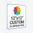 12" x 12" Custom Aluminum Sign, Heavy-Duty, Indoor/Outdoor