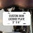 Custom Mini License Plate for Bicycle & Toy Cars 3"x6"