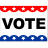 Scallop Vote Yard Sign | 18" x 24"