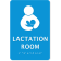 Braille Lactation Room 9" x 6" ADA Sign