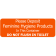 Feminine Hygiene Products Engraved Plastic Sign | 1" x 3"