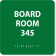 Board Room ADA with Braille Sign