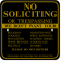 We Don't Want It 12" x 12" Aluminum Sign