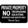 Residents & Guests Only 12" x 18" Aluminum Sign 