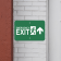 Horizontal Forward Arrow Emergency Exit Sign