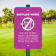 Vertical Recycled Water Notice Sign