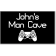 Personalized Gamer Man Cave Engraved Plastic Sign | 6" x 10"
