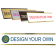 Customizable Name Plate for Wall or Door - Full Color 2" x 10"