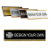 Traditional 2" x 8" Engraved Wall Nameplate
