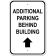 Additional Parking 18" x 12" Aluminum Sign