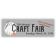Craft Fair 2" x 6" Banner 