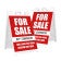 For Sale By Owner A-Frame Sign with Custom Text