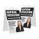 Open House A-Frame Sign with Directional Arrow and Custom Text