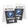 Custom Logo Parking Directional A-Frame Sign