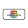 Custom Border 6" x 12" Aluminum Add-On Sign