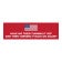 American Flag | Funny Political Bumper Sticker