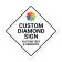 Custom Diamond Shaped Sign